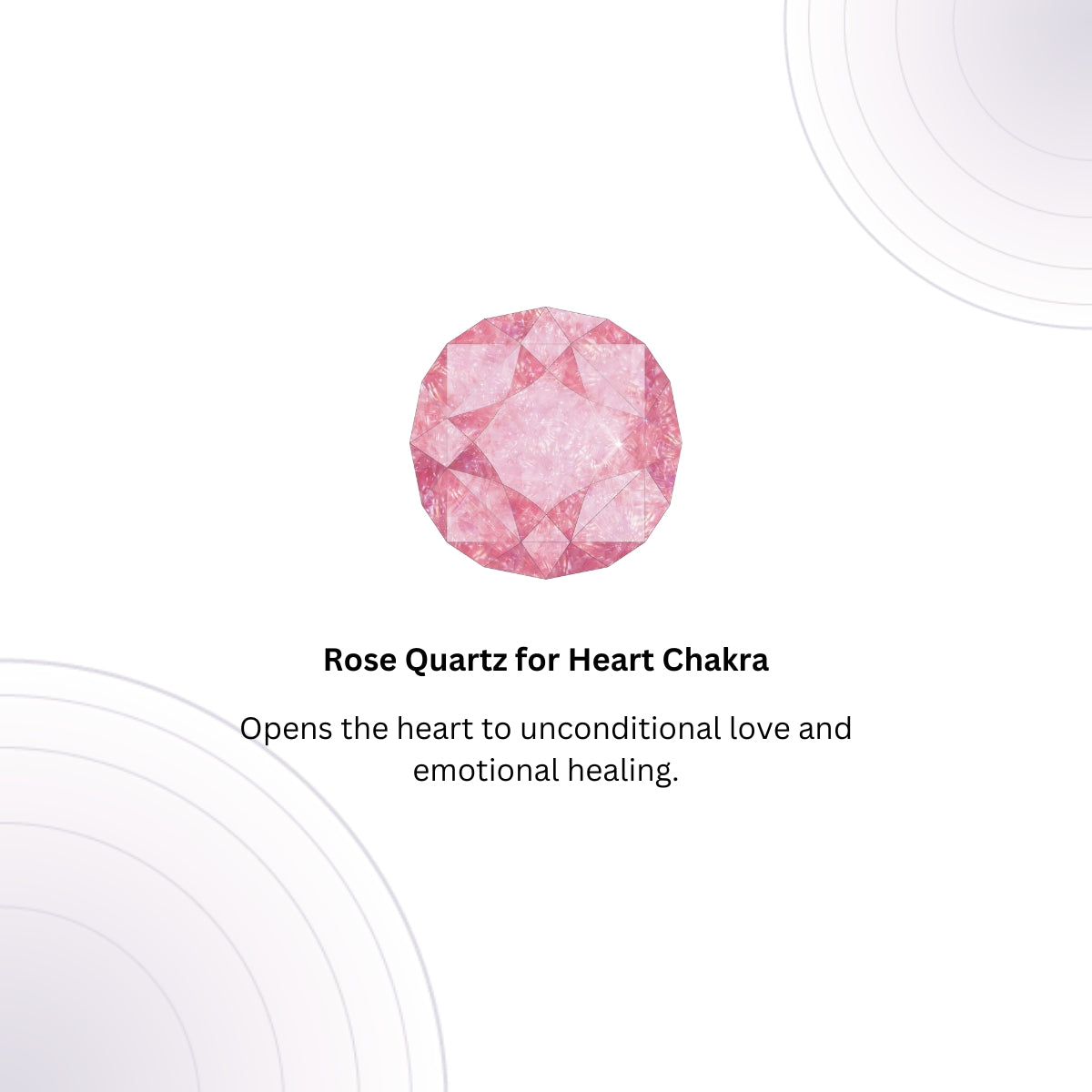 Crystal Charm Rose Quartz Necklace