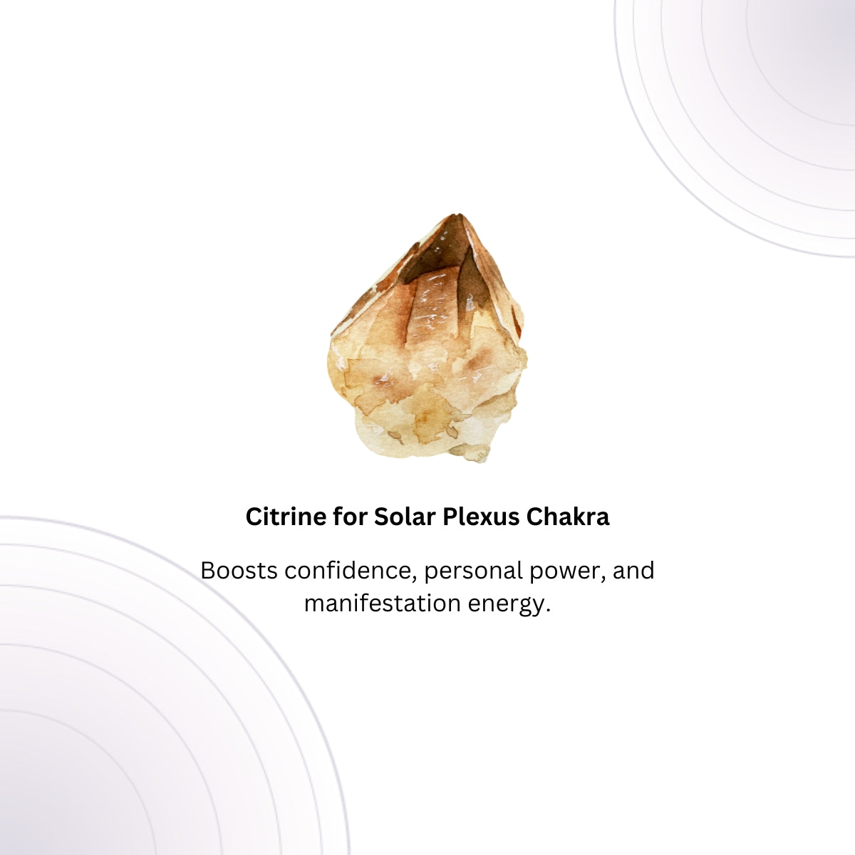 Citrine Wellness Ring for Joy and Success