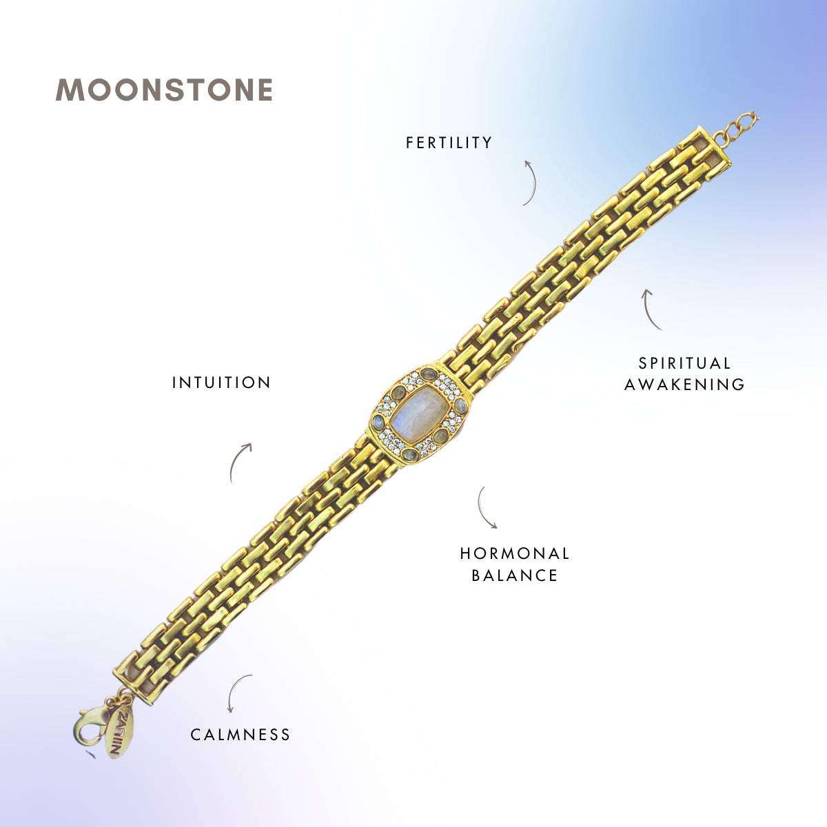 Moonstone Unisex Bracelet