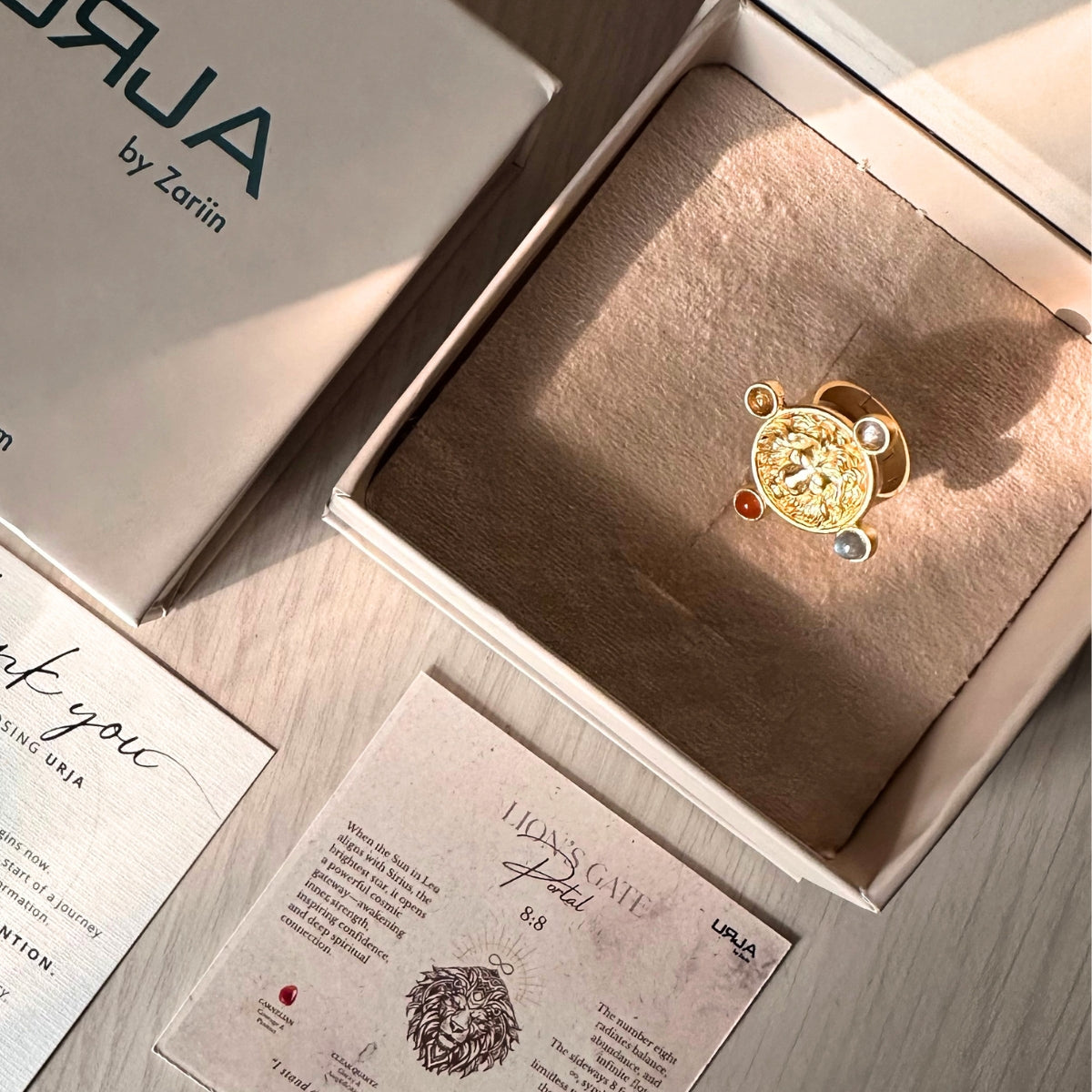Lion’s Roar Healing Ring