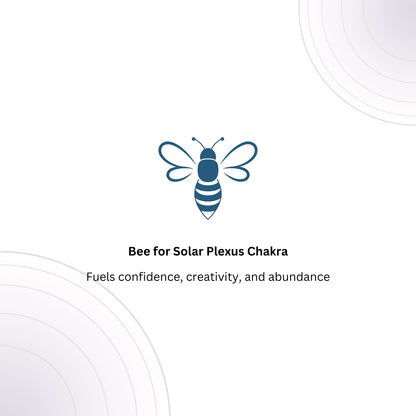 Bee Coin Necklace for Joy, Friendship Hardwork