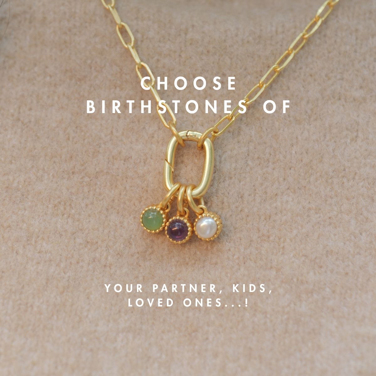 April Birthstone Charm – Clear Quartz