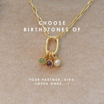 April Birthstone Charm – Clear Quartz