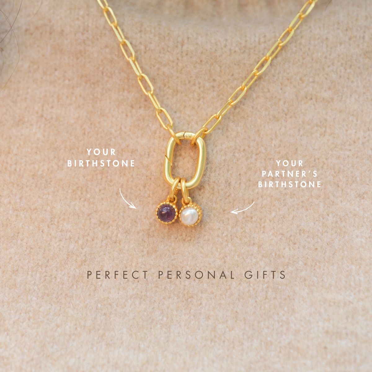 January Birthstone Charm – Garnet