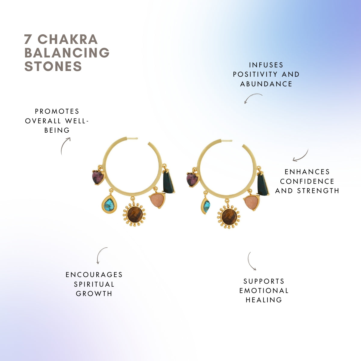 Dream in Colour Hoop Earrings