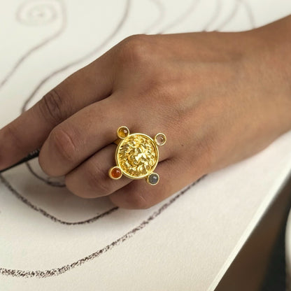 Lion’s Roar Healing Ring