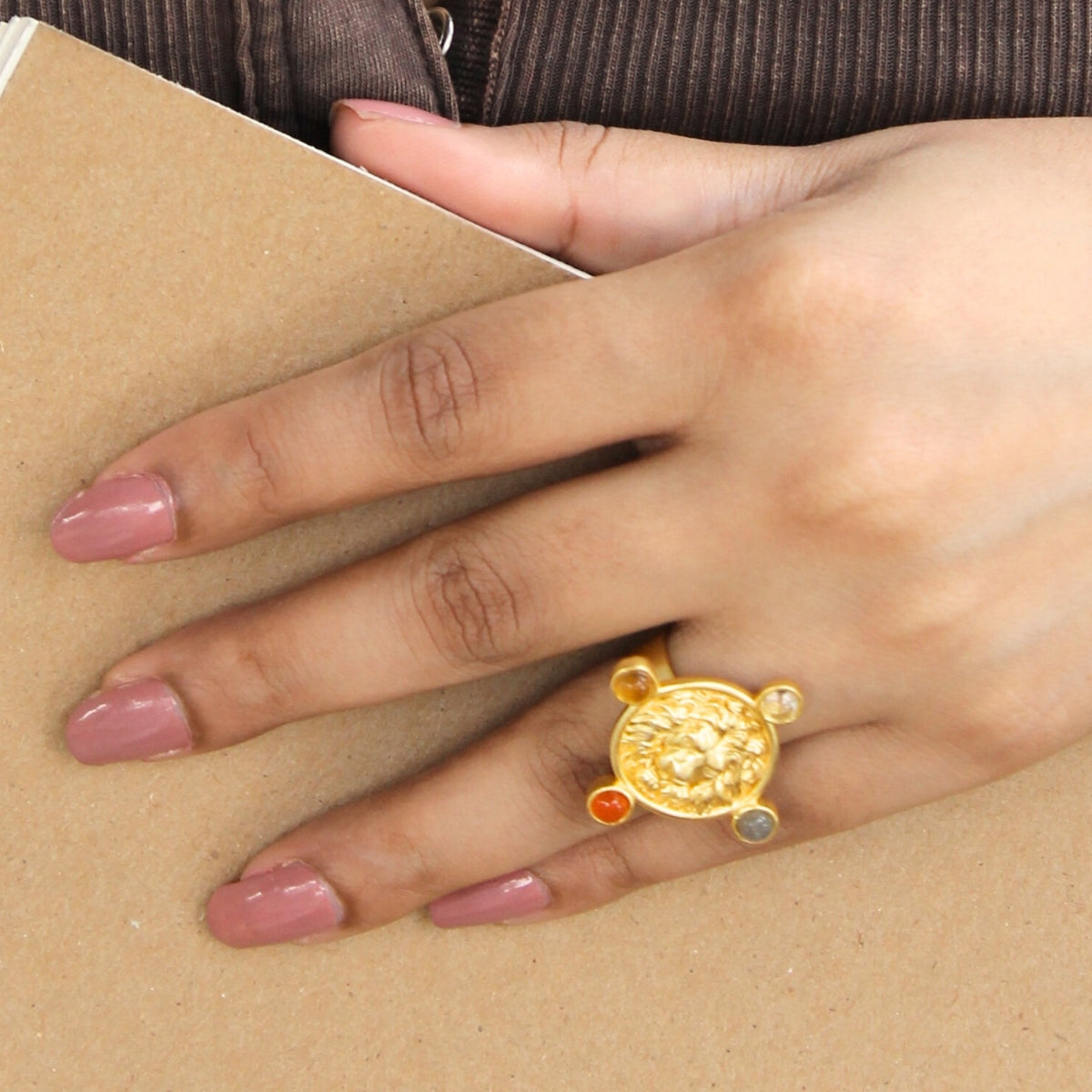 Lion’s Roar Healing Ring