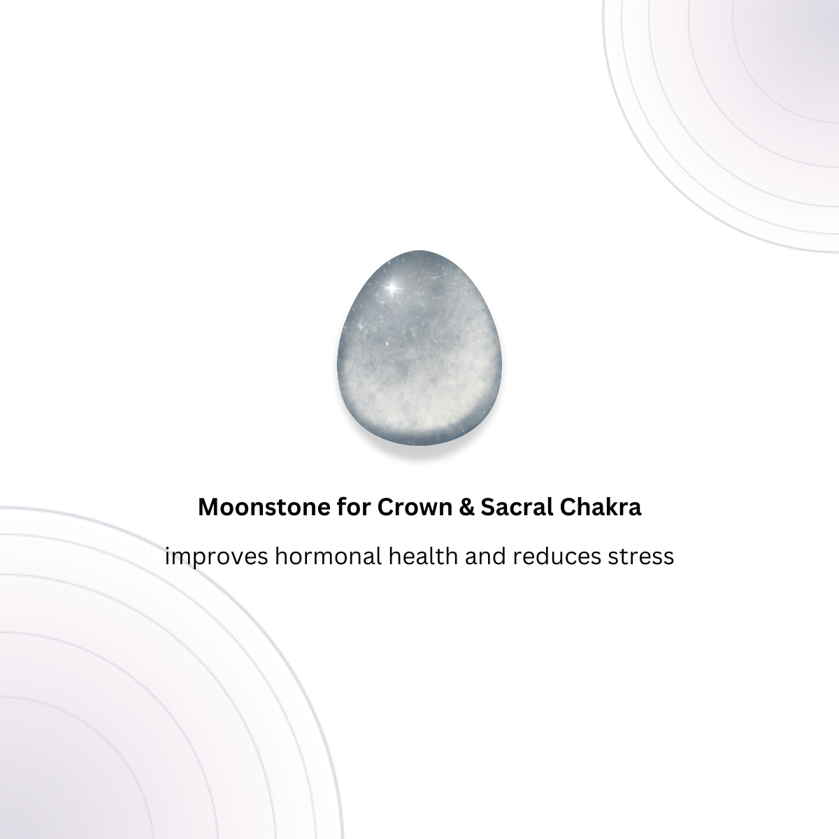 Moonstone Bead Bracelet for Hormonal Balance