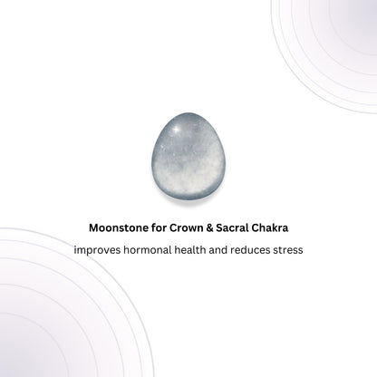Moonstone Bead Bracelet for Hormonal Balance