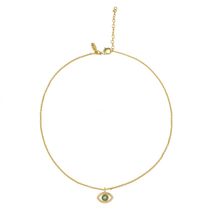 Sparkling Evil Eye Necklace