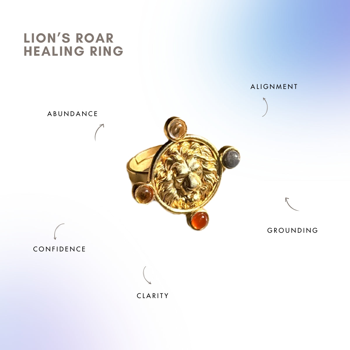 Lion’s Roar Healing Ring