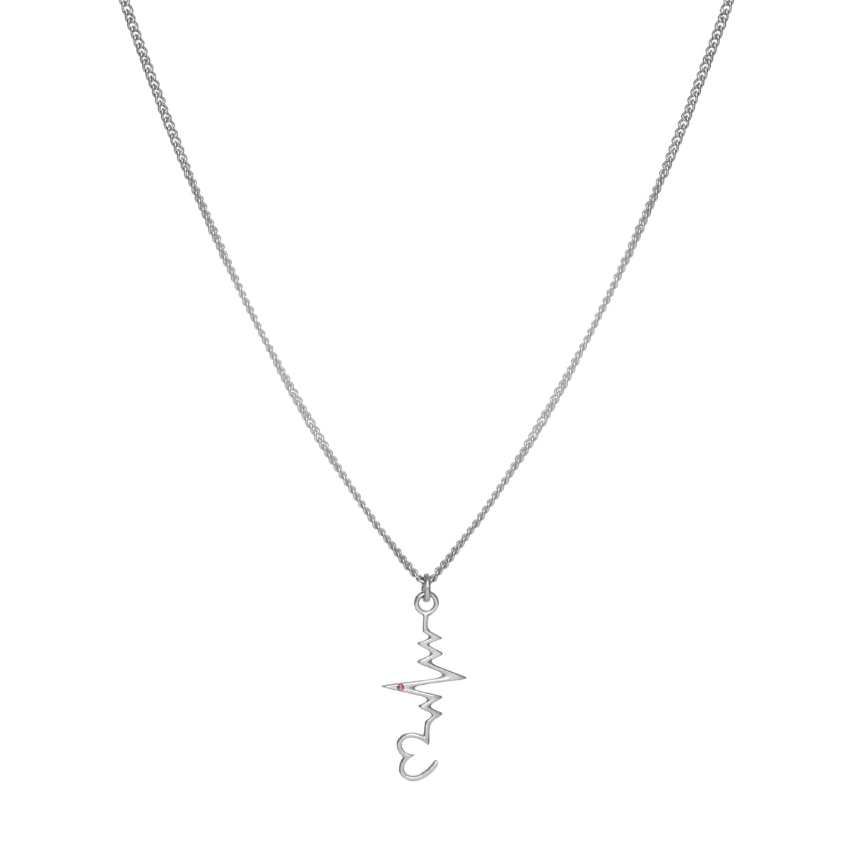 Heart Beats For You Pendant Set